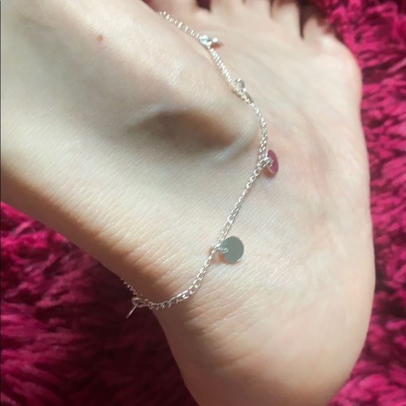 Vintage Avon NR silvery anklet with circular details - Picture 5 of 8